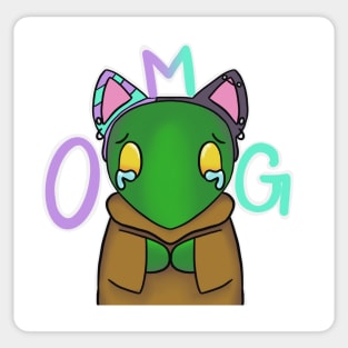 OMG Tonberry, Zombie Cheshire Productions Emote Sticker